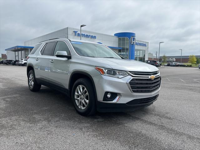 used 2021 Chevrolet Traverse car, priced at $23,500