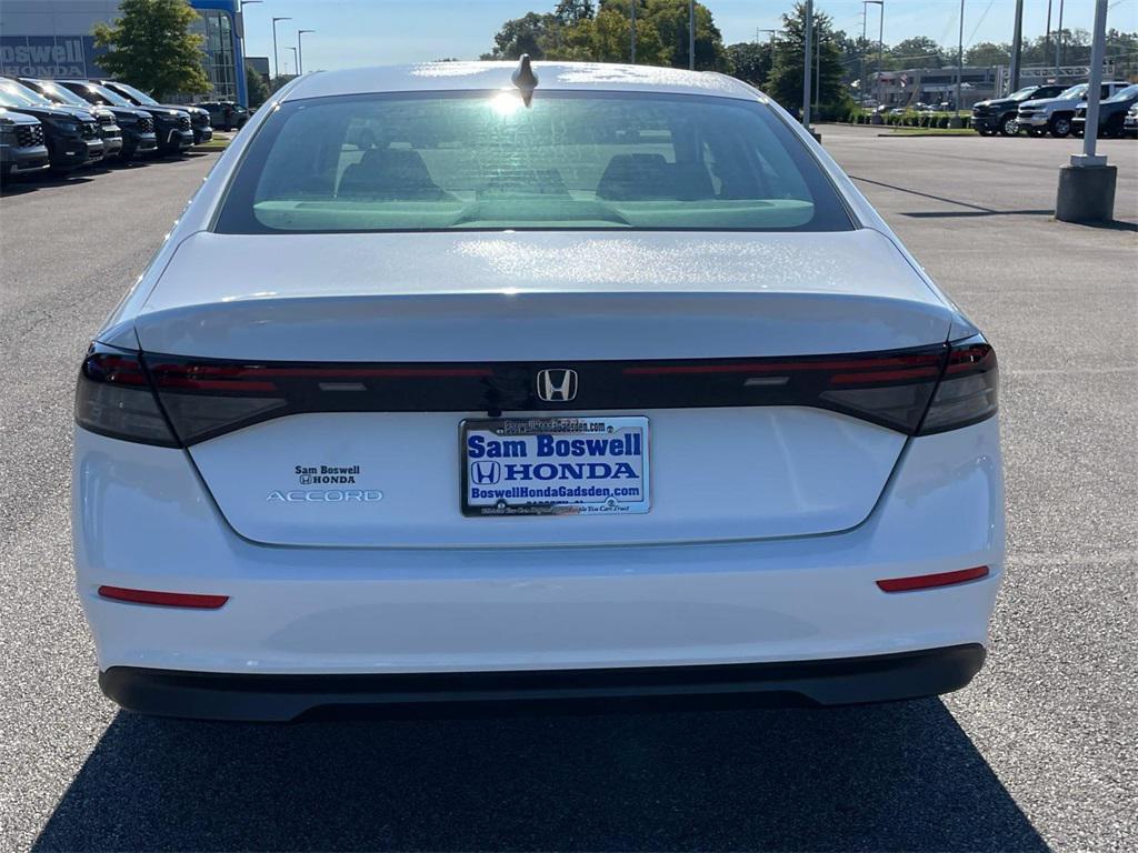 new 2025 Honda Accord car, priced at $32,165