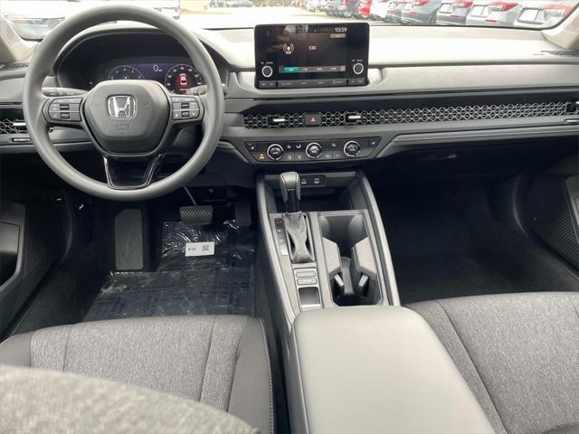 new 2025 Honda Accord car, priced at $31,655