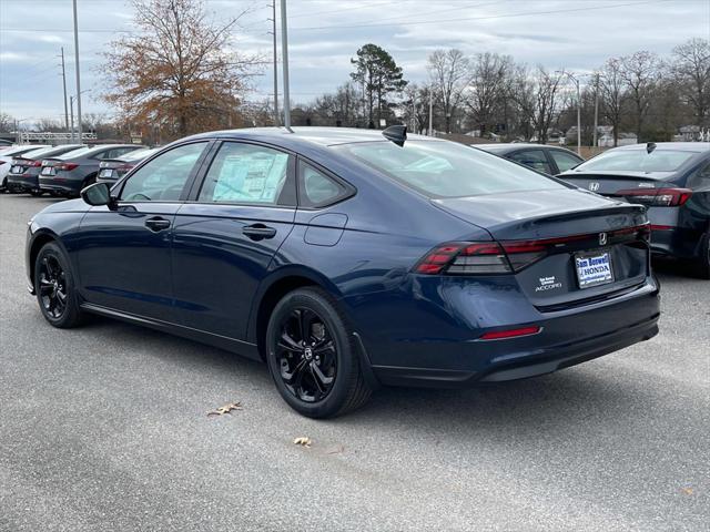 new 2025 Honda Accord car, priced at $31,655