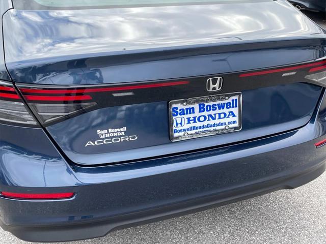 new 2025 Honda Accord car, priced at $31,655