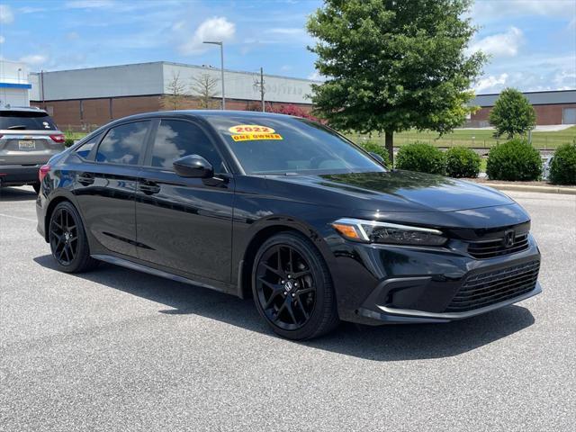 used 2022 Honda Civic car, priced at $24,500