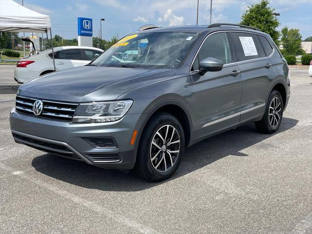 used 2021 Volkswagen Tiguan car, priced at $17,600