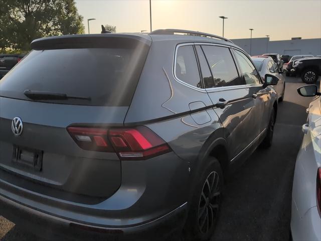 used 2021 Volkswagen Tiguan car, priced at $18,600
