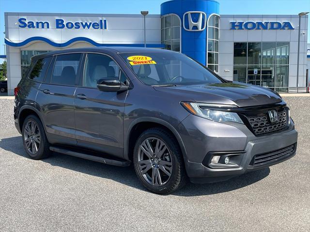 used 2021 Honda Passport car, priced at $27,500