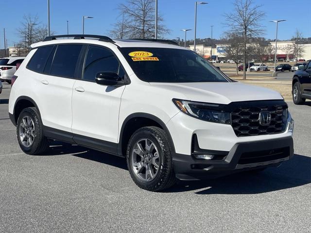 used 2023 Honda Passport car, priced at $34,500