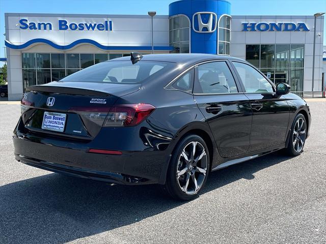 new 2025 Honda Civic Hybrid car, priced at $33,100