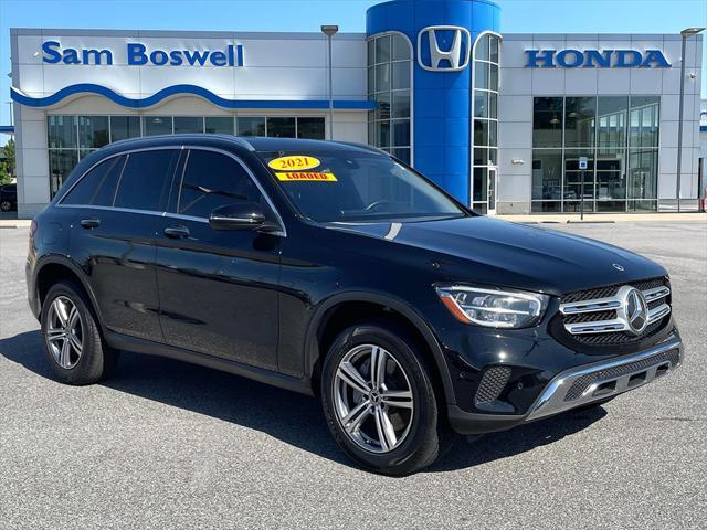 used 2021 Mercedes-Benz GLC 300 car, priced at $28,700