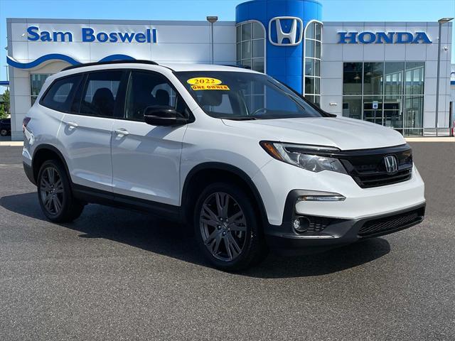 used 2022 Honda Pilot car, priced at $29,620