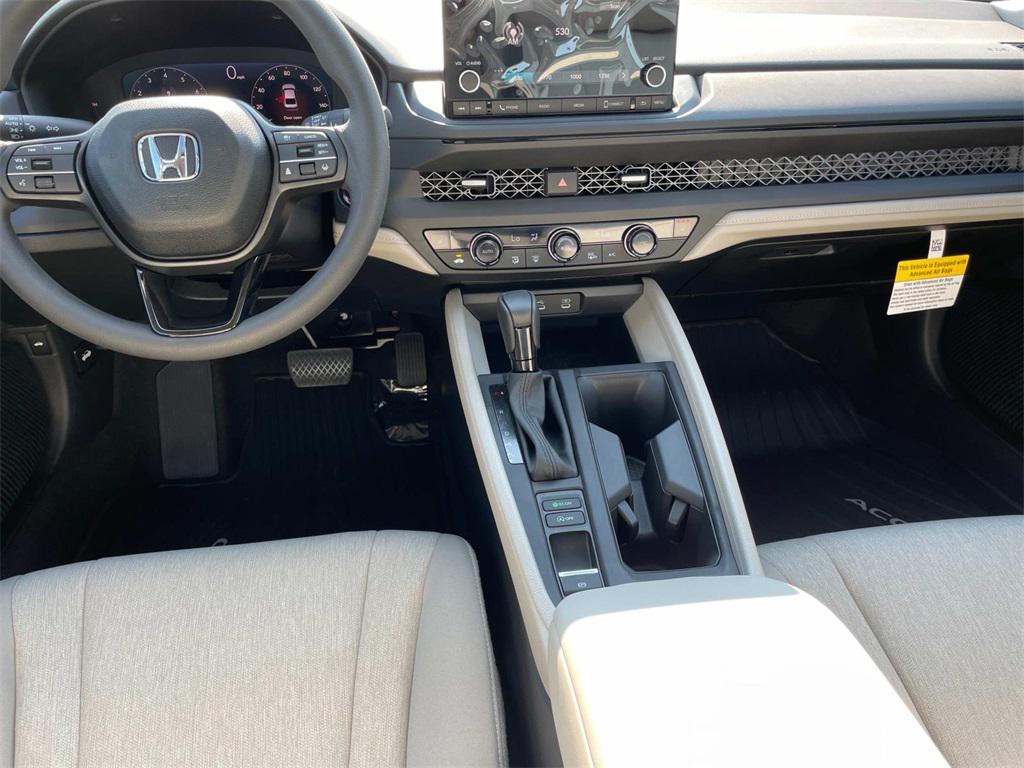new 2025 Honda Accord car, priced at $30,960