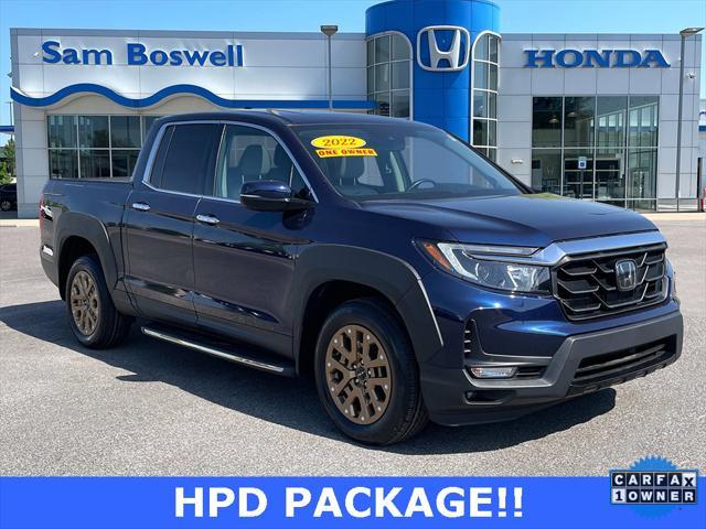used 2022 Honda Ridgeline car, priced at $34,000