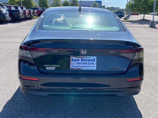 new 2025 Honda Accord car, priced at $31,710