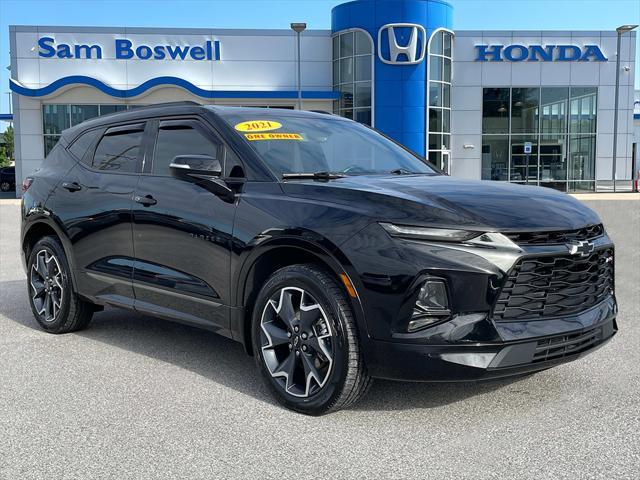 used 2021 Chevrolet Blazer car, priced at $25,160