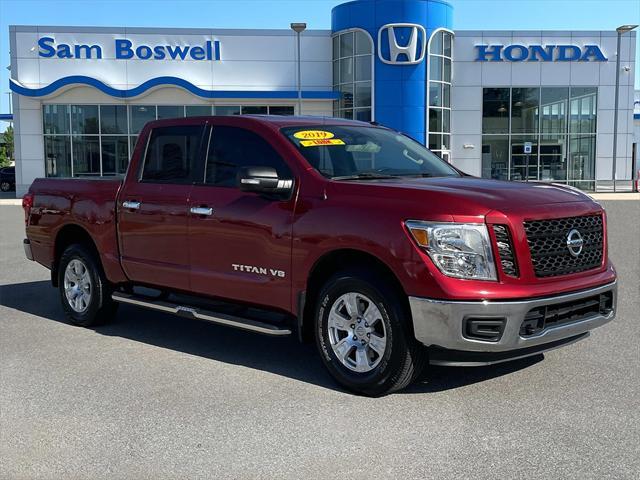 used 2019 Nissan Titan car, priced at $28,000