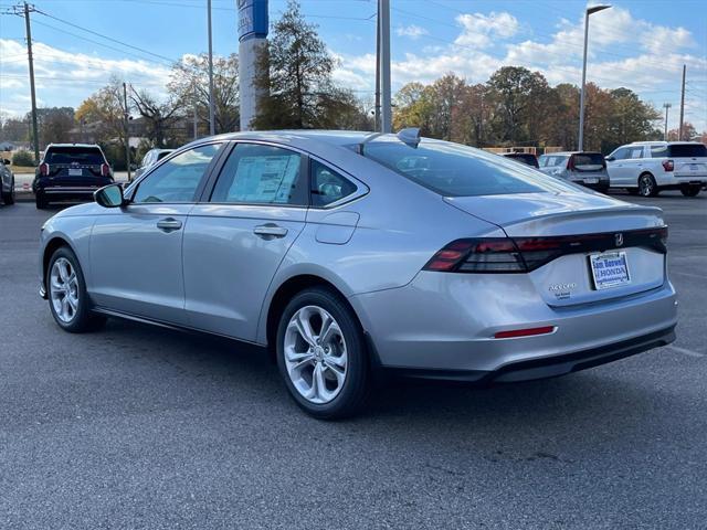 new 2025 Honda Accord car, priced at $29,390