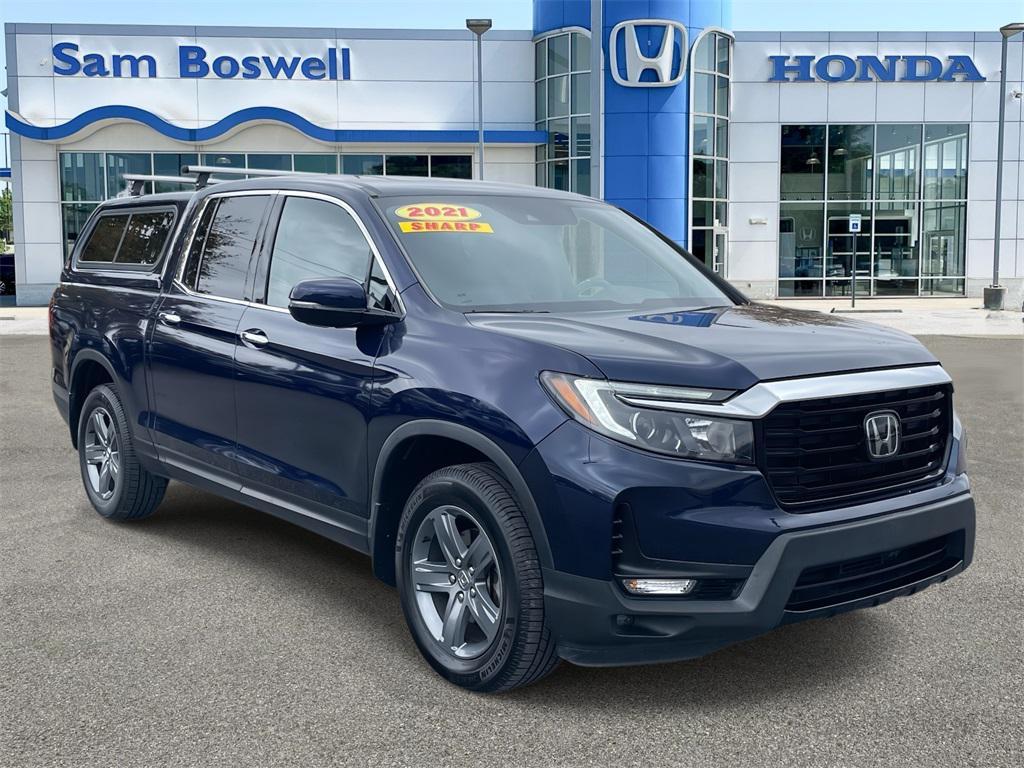 used 2021 Honda Ridgeline car, priced at $24,500