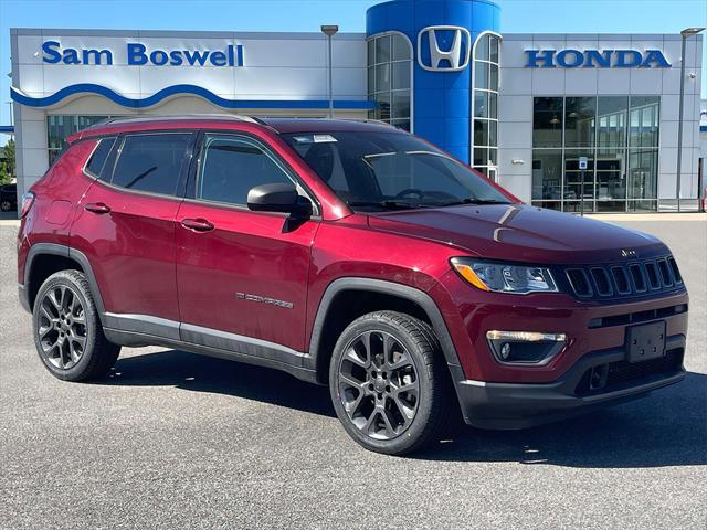 used 2021 Jeep Compass car, priced at $18,500