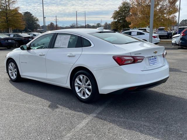 used 2022 Chevrolet Malibu car, priced at $17,300