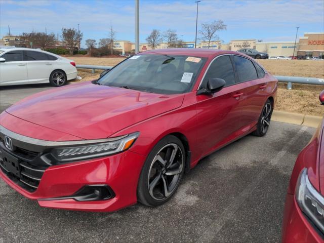 used 2021 Honda Accord car, priced at $23,500