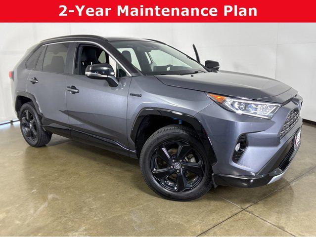 used 2021 Toyota RAV4 Hybrid car, priced at $34,993