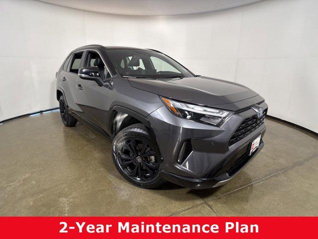 used 2022 Toyota RAV4 Hybrid car, priced at $32,100