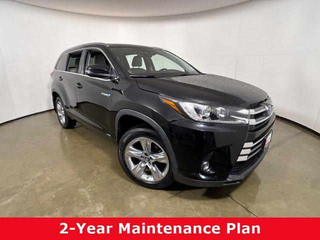 used 2019 Toyota Highlander Hybrid car, priced at $32,993