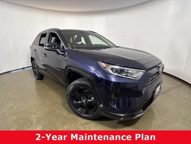 used 2020 Toyota RAV4 Hybrid car, priced at $30,000