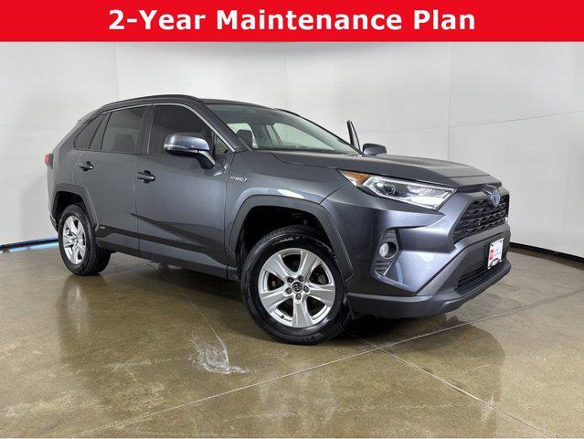 used 2021 Toyota RAV4 Hybrid car, priced at $18,997