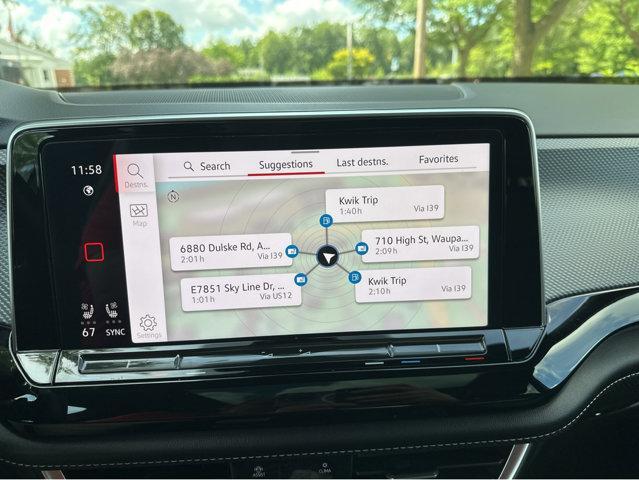 used 2024 Volkswagen Atlas Cross Sport car, priced at $37,997