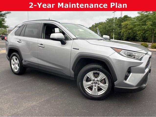 used 2021 Toyota RAV4 Hybrid car, priced at $27,995