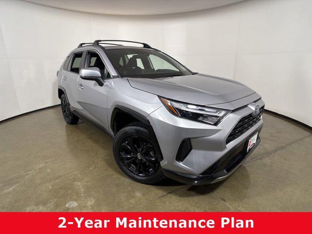 used 2022 Toyota RAV4 Hybrid car, priced at $33,850