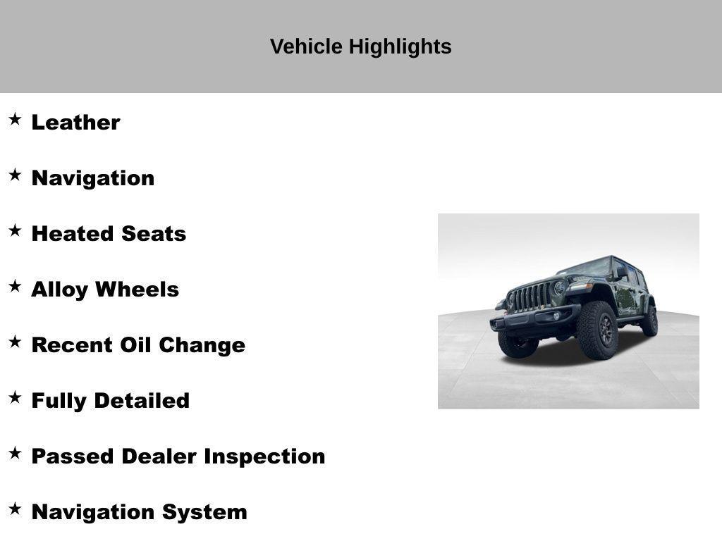 used 2021 Jeep Wrangler Unlimited car, priced at $57,366