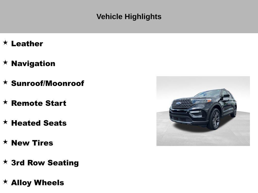used 2023 Ford Explorer car, priced at $34,752