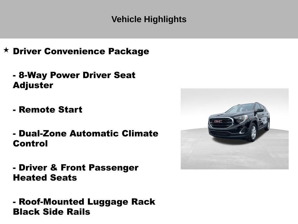 used 2019 GMC Terrain car, priced at $14,294