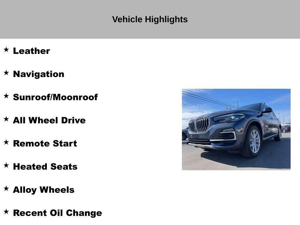 used 2019 BMW X5 car, priced at $29,699