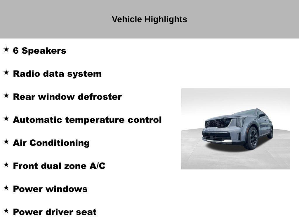 used 2024 Kia Sorento car, priced at $31,667