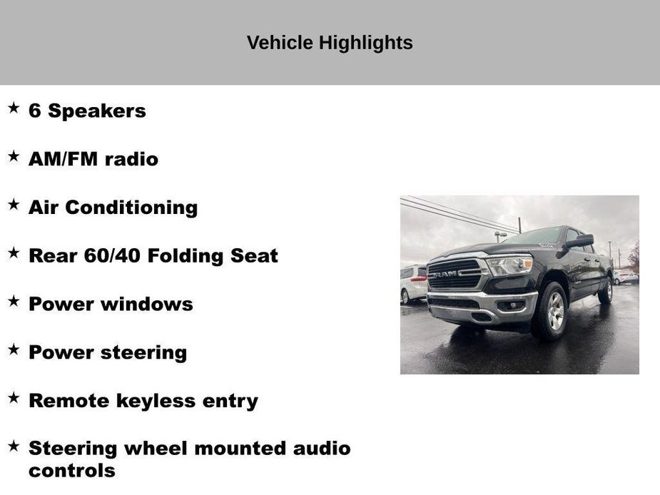 used 2020 Ram 1500 car, priced at $28,338