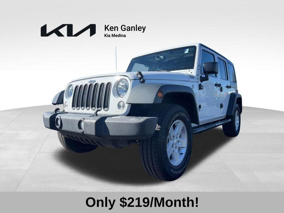 used 2016 Jeep Wrangler Unlimited car, priced at $15,884