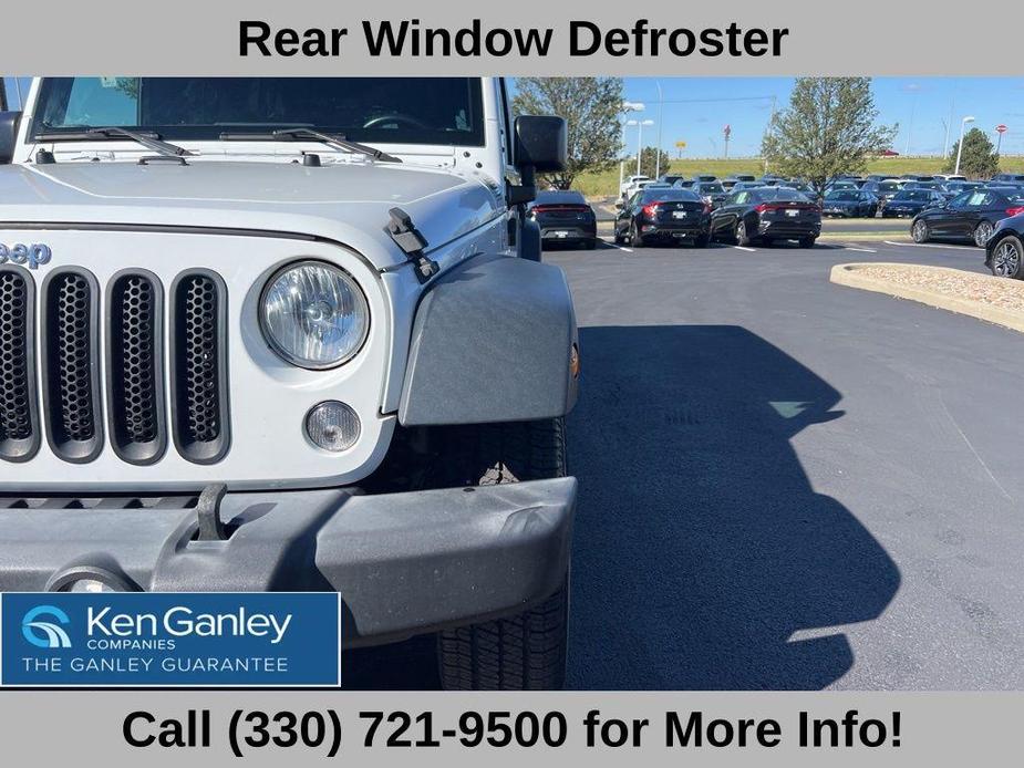 used 2016 Jeep Wrangler Unlimited car, priced at $15,884