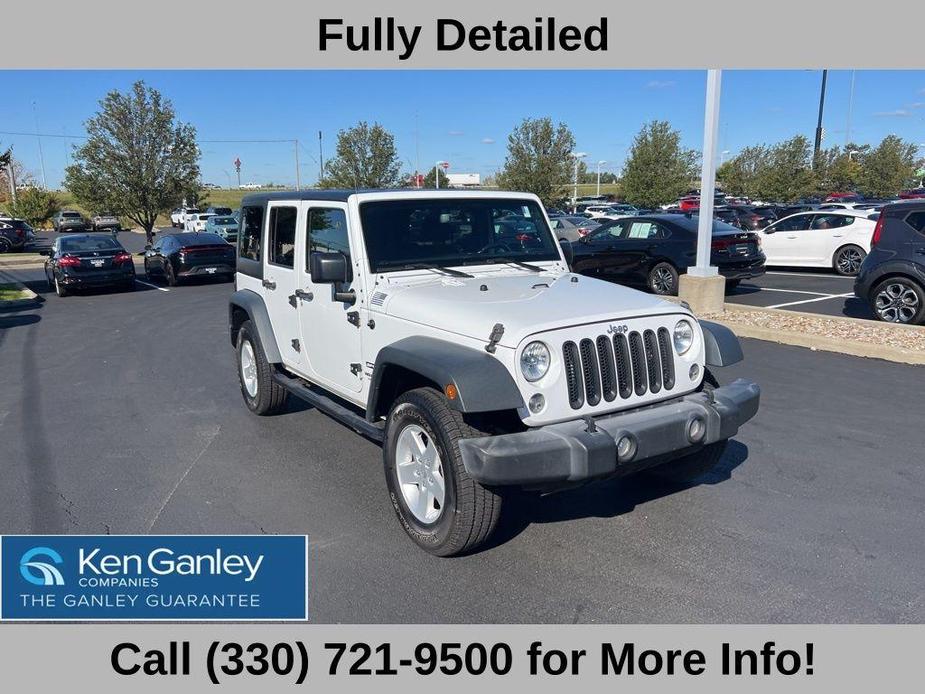 used 2016 Jeep Wrangler Unlimited car, priced at $15,884