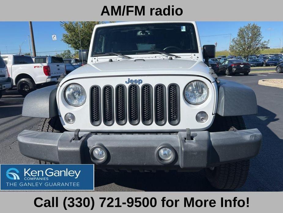 used 2016 Jeep Wrangler Unlimited car, priced at $15,884