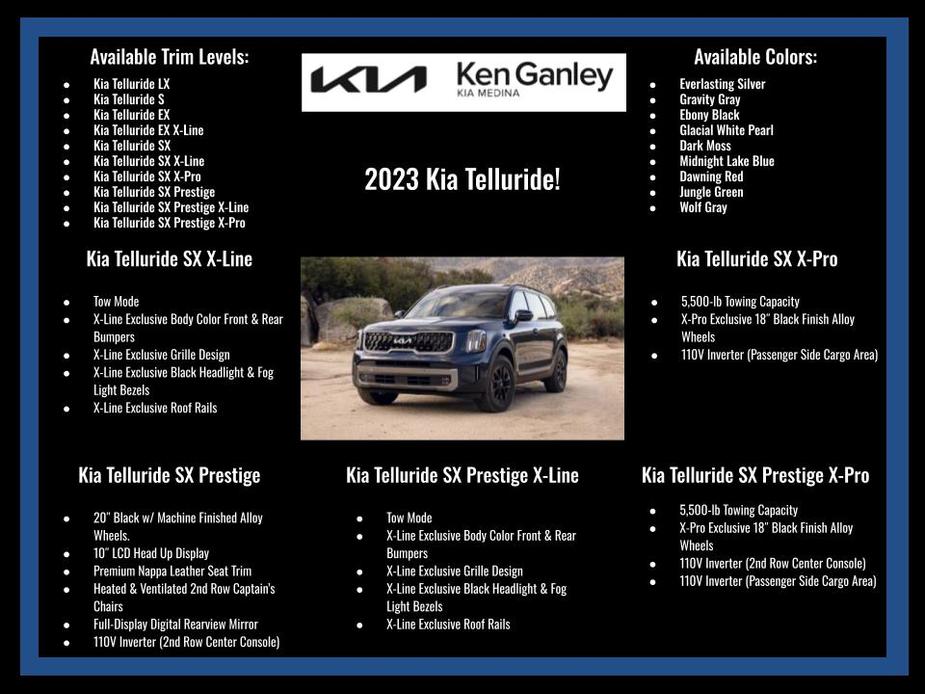 new 2024 Kia Telluride car, priced at $48,838