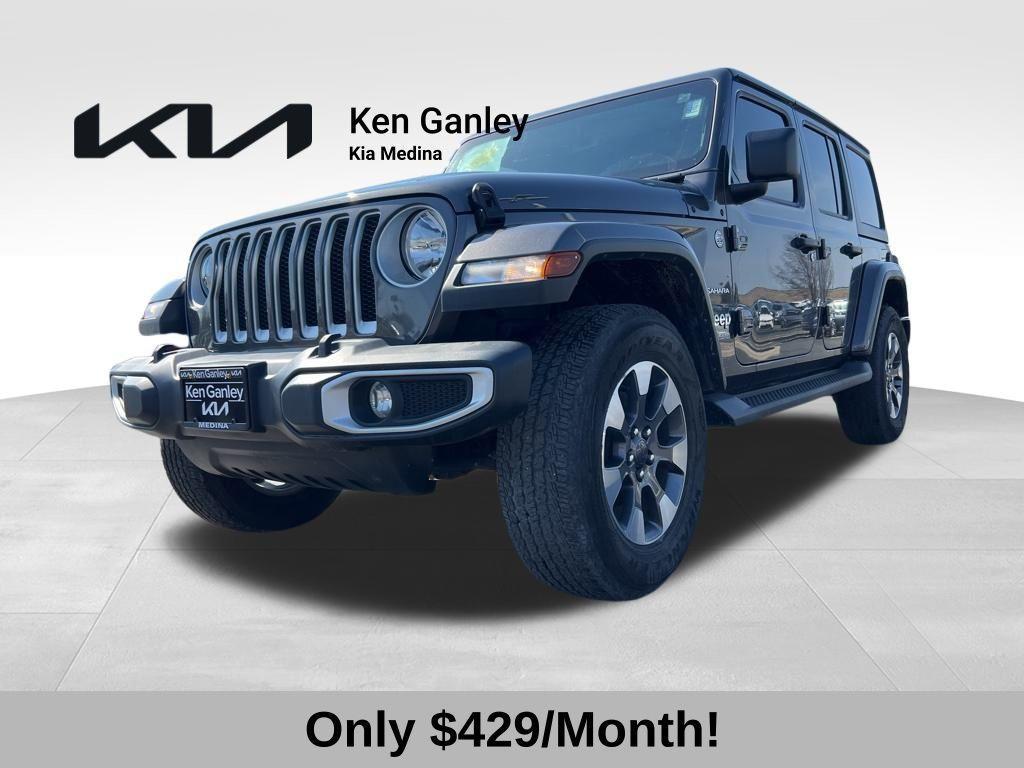 used 2021 Jeep Wrangler Unlimited car, priced at $30,984