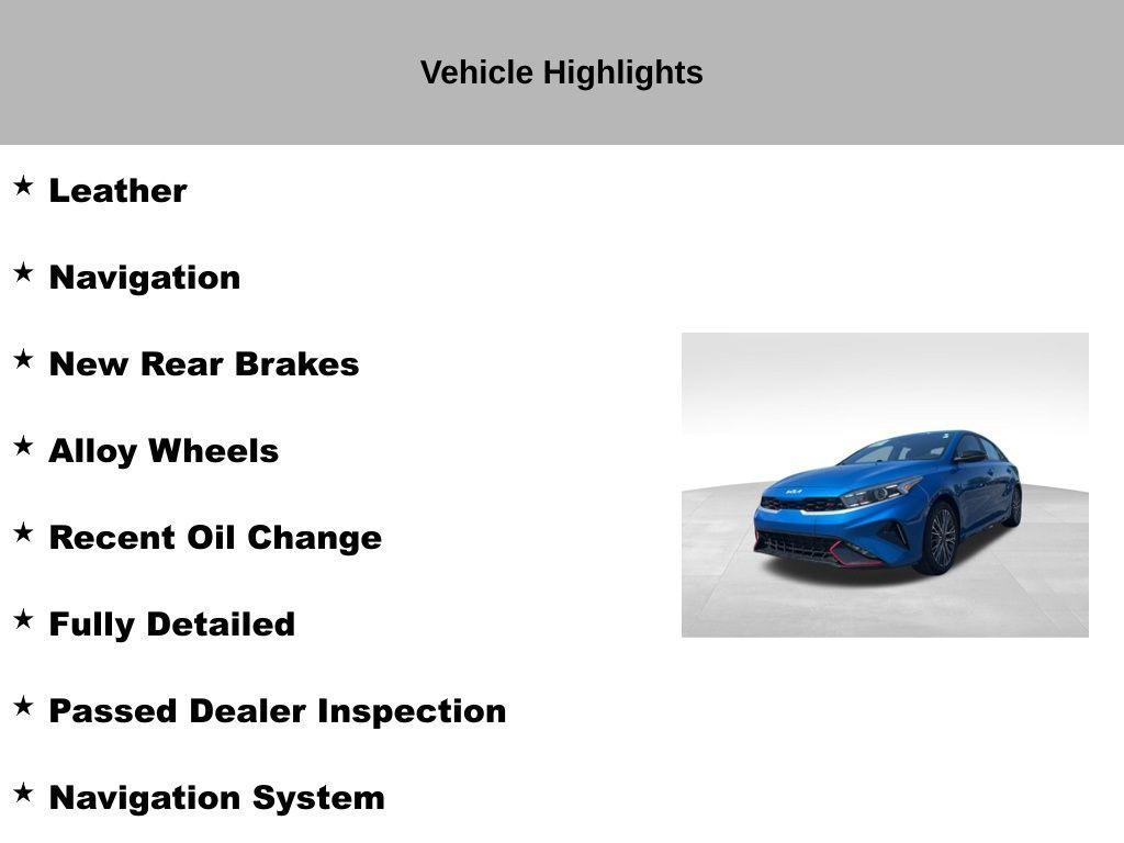 used 2022 Kia Forte car, priced at $17,347