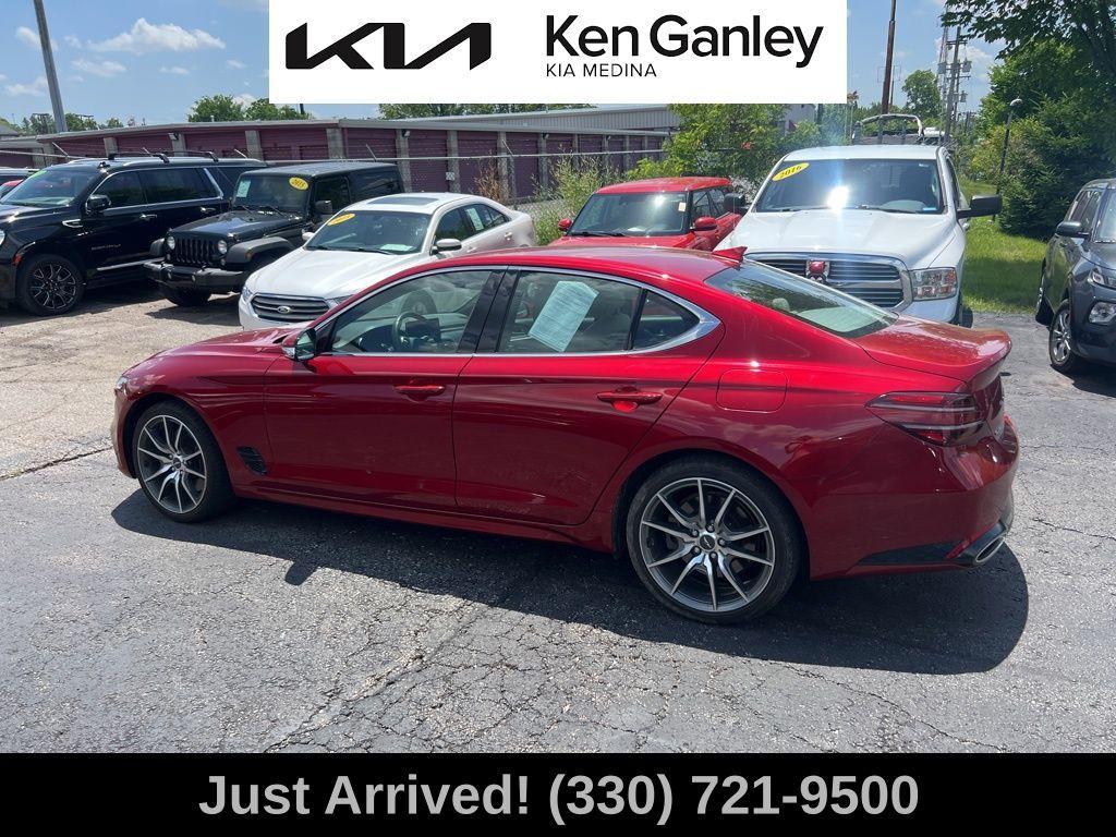 used 2022 Genesis G70 car, priced at $32,684