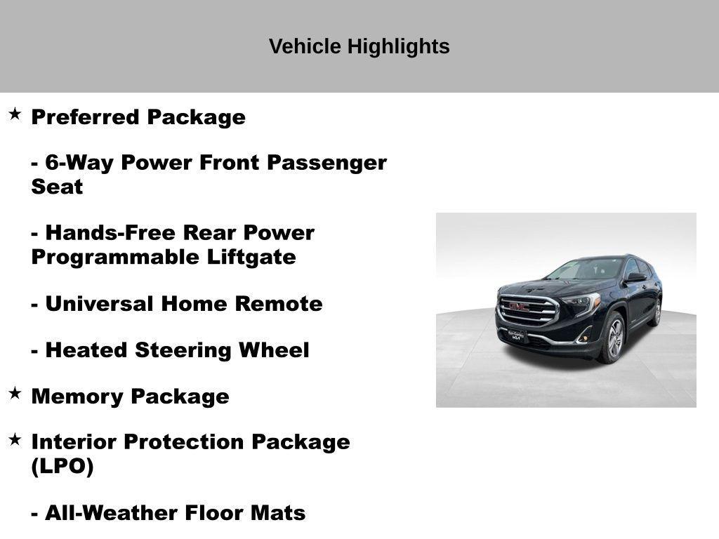 used 2018 GMC Terrain car, priced at $15,229