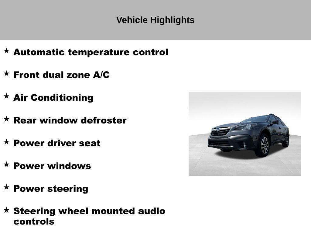 used 2022 Subaru Outback car, priced at $23,596