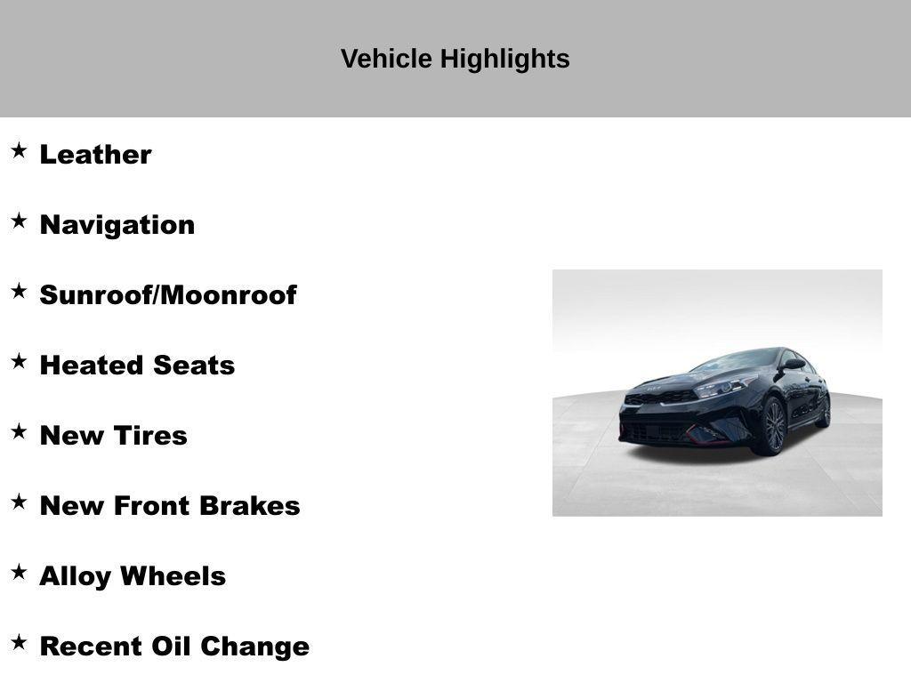 used 2023 Kia Forte car, priced at $20,753
