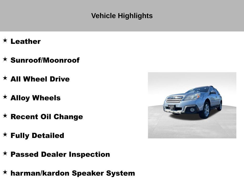 used 2014 Subaru Outback car, priced at $7,412