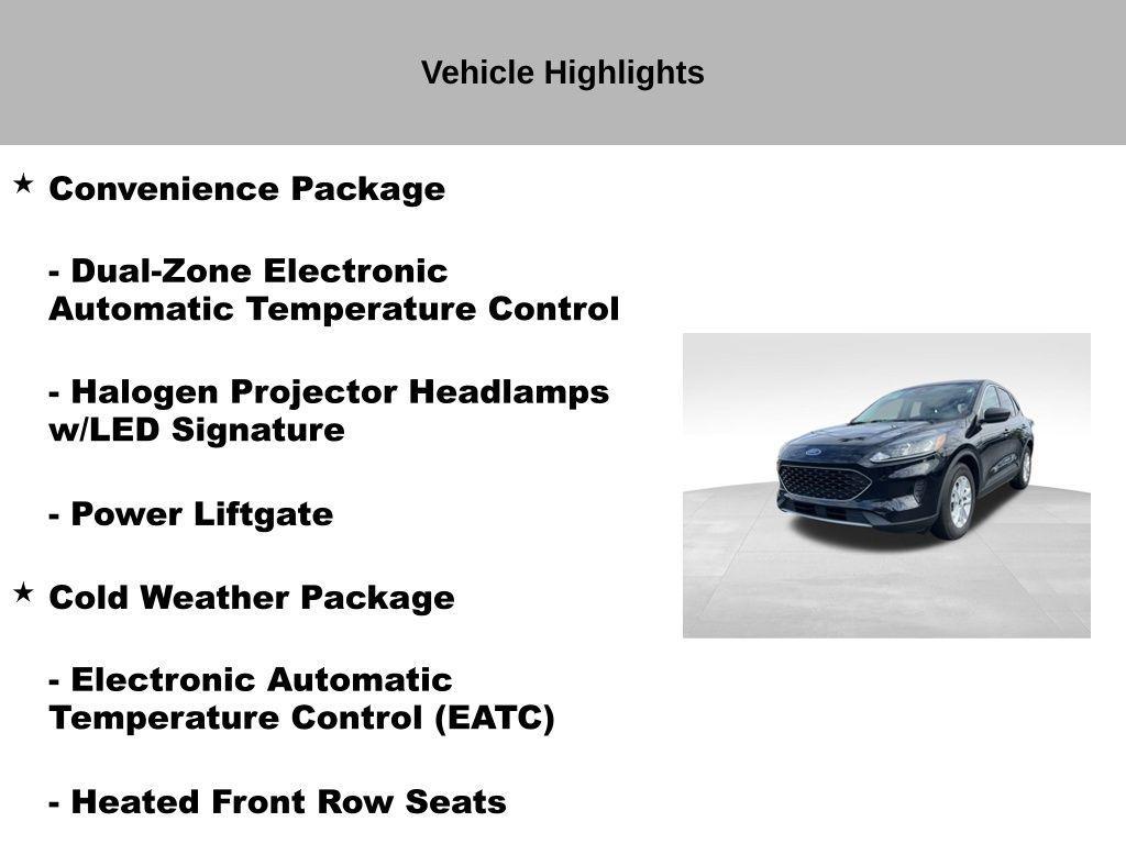used 2022 Ford Escape car, priced at $18,752